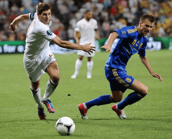 乌克兰球队在国际赛场上斗志昂扬